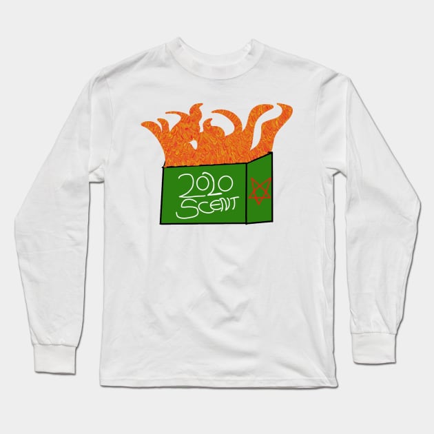 2020 Candle Long Sleeve T-Shirt by Second Wave Apparel